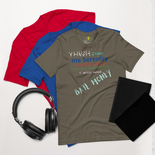 YHWH give me Serenity t-shirt